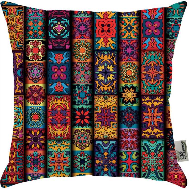 کاور کوسن مخمل رنس مدل C3-10525 سایز 33x33 سانتی متر